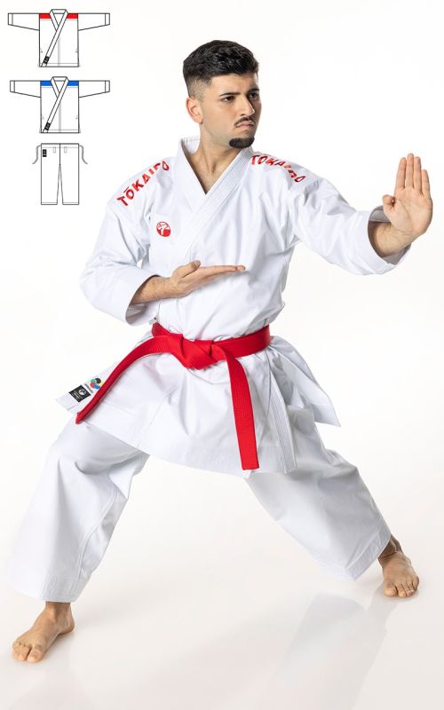 Karate Gi Set, TOKAIDO Kata Master Duo, WKF, 14 oz