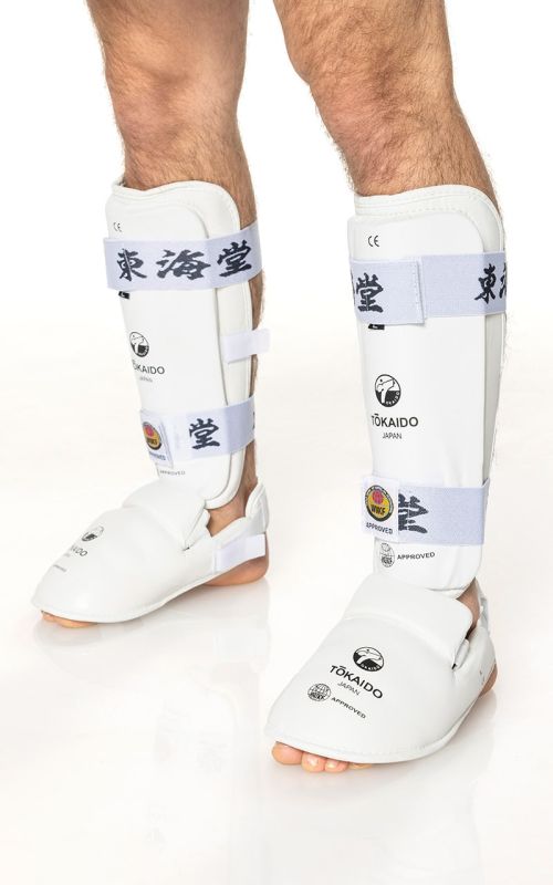 Karate Shin / Foot Guard, TOKAIDO Kanji, WUKF