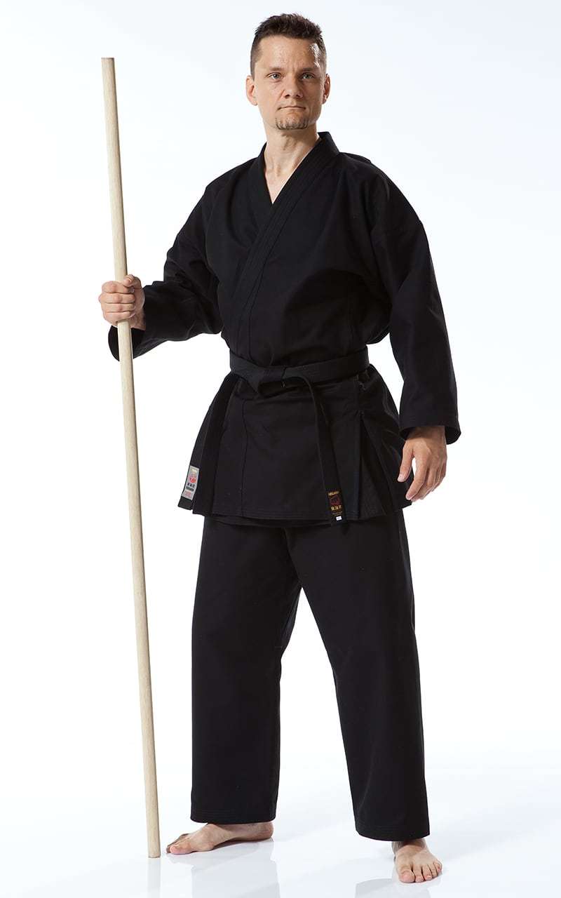 Karate Gi Tokaido Bujin Kuro 14 Oz Black Traditional Gi`s Uniforms Gi En Tokaido 